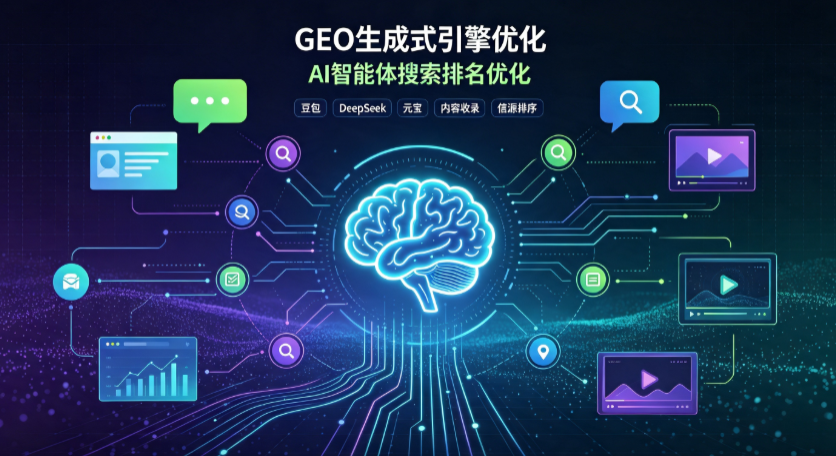 津南区GEO 浪潮来袭：生成式引擎优化崛起，创作者争抢豆包、DeepSeek、元宝智能体流量入口